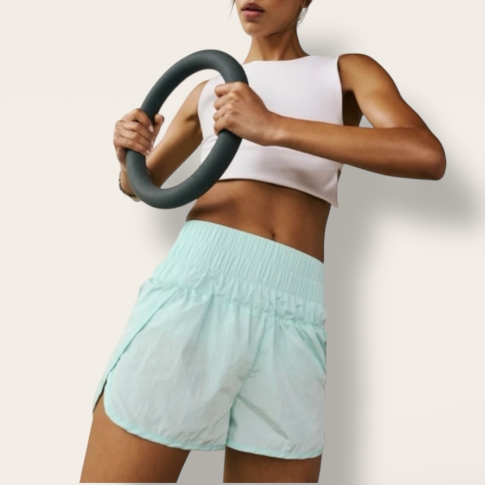 Free People Movement: The Way Home Women’s mint green Shorts - Picture 1 of 7